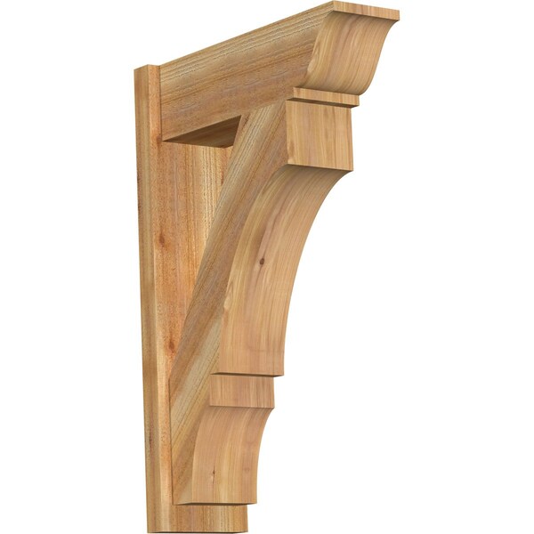 Ekena Millwork Balboa Rough Sawn Traditional Outlooker, Western Red Cedar, 8"W x 24"D x 36"H OUT08X24X36BOA01RWR - main